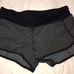 Lululemon polka dot shorts